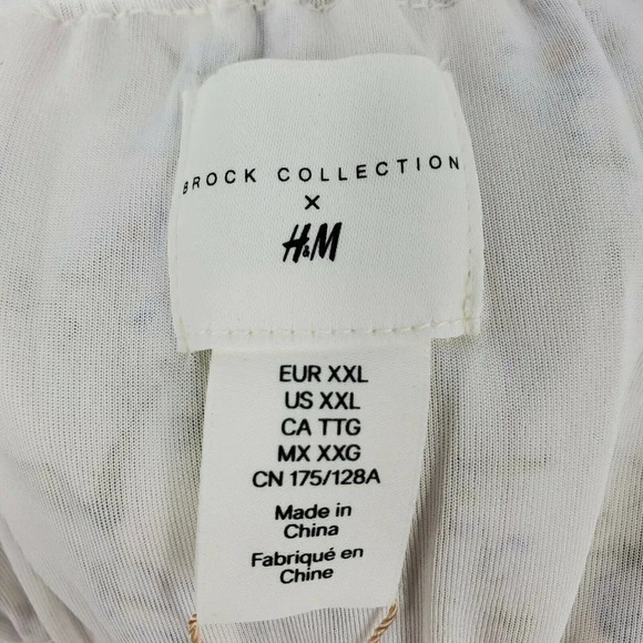 H&M x Brock Collection Tie Top Shoulder Strap NWT - Picture 9 of 12